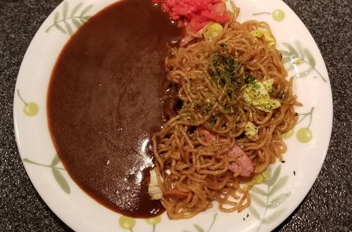 カレー焼きそば